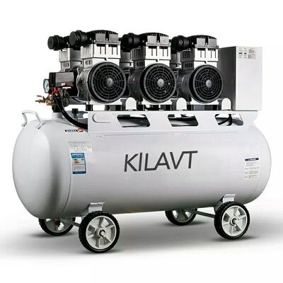 奇拉维特5.5KW7.5KW11KW无油静音空压机工业级喷涂装修高压打气泵