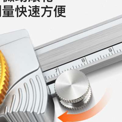 厂家桂林桂c量带表卡尺不锈钢游标高精度0150200mm代表工业油表卡