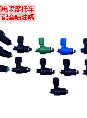 国四电喷ROJO朗杰/叶盛喷油器德尔福/蓝摩/新大都踏板125车喷油嘴