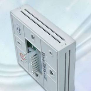 江森液晶数字温控器中央空调风机盘管T6634TE20219JS0控制面板