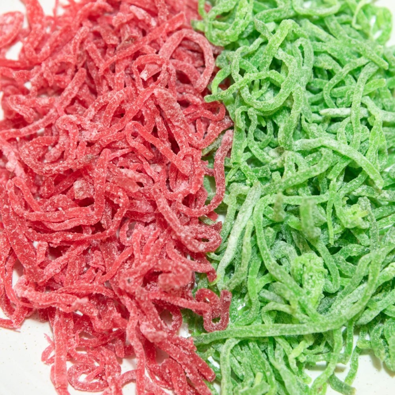 红绿丝食用八宝饭月饼馅料绿豆汤传统糕点汤圆原料红丝绿丝老式