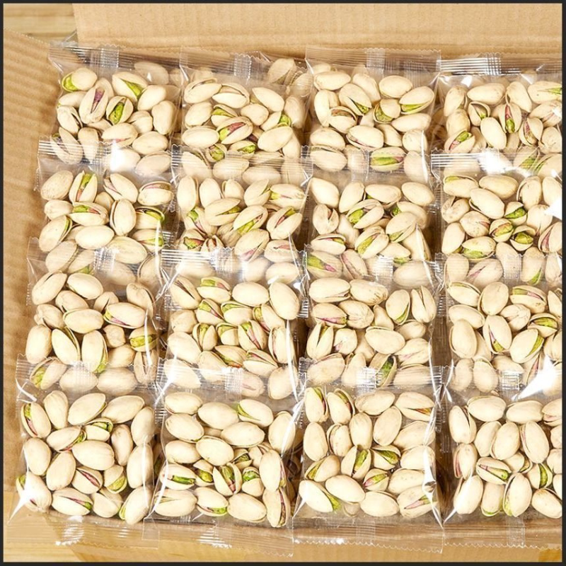 新货开心果独立小包装深夜追剧小零食大礼包坚果盐焗味手抓包