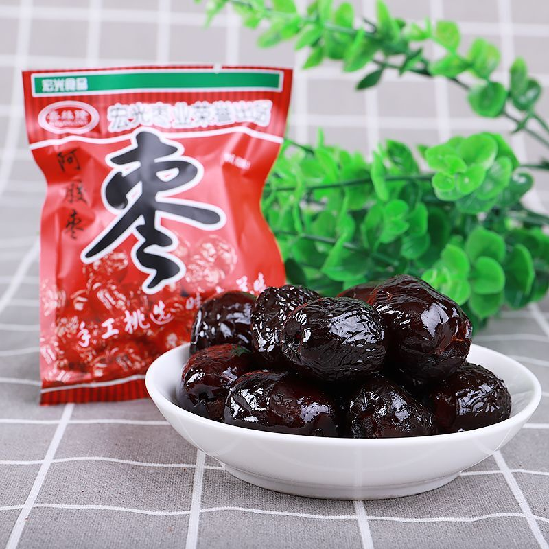 阿胶枣红枣手抓包散装称重大枣独立小包装无核蜜枣零食蜜饯枣子