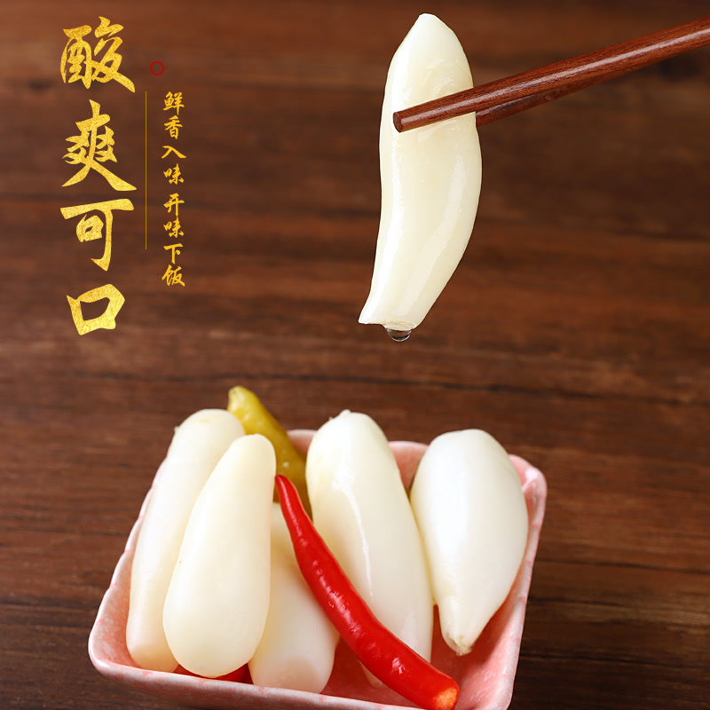 兰溪特产酸辣泡椒小萝卜瓶装袋装开胃菜腌菜罐装制泡菜下饭萝卜