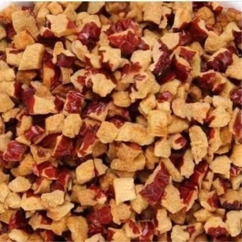 商用红枣颗粒新疆红枣碎粒无核煮粥配料加工烘焙奶茶糕点软红枣丁
