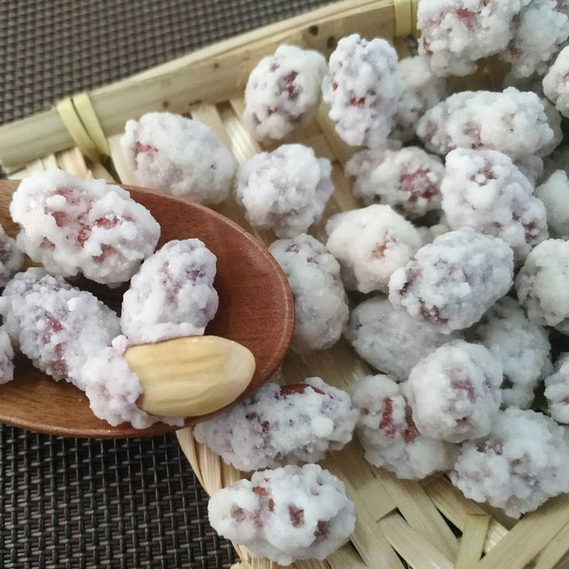 糖衣花生粘 炒货坚果花生占裹衣香甜花生米怀旧零食花生沾250克