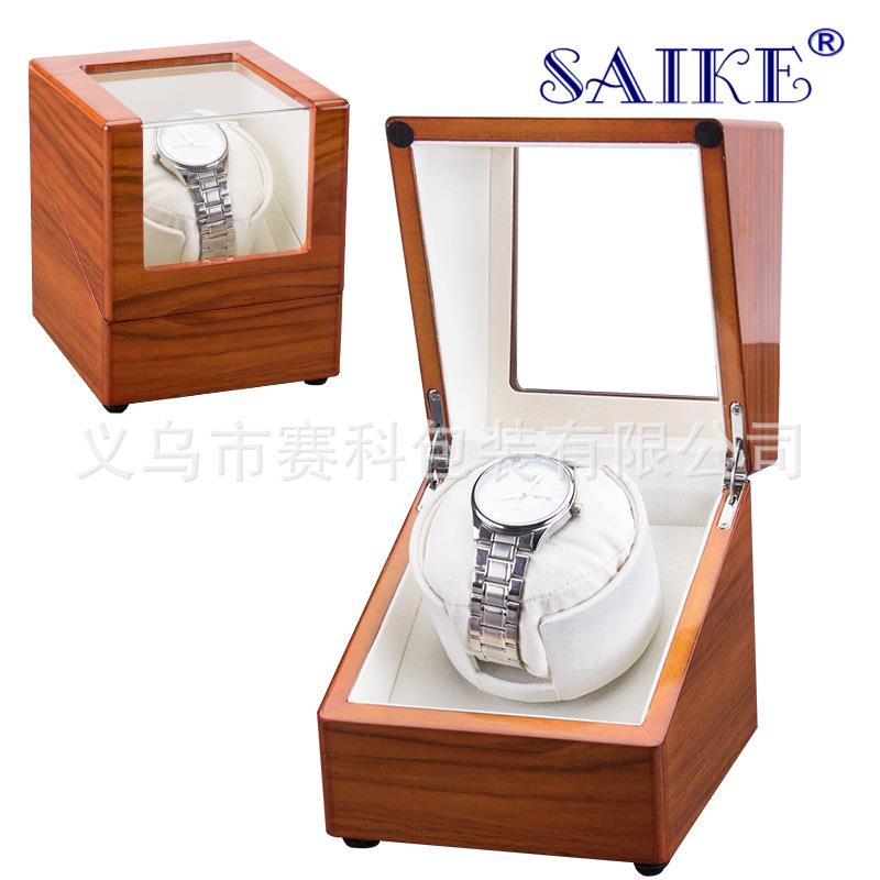 现货迷你高光烤漆电动摇表器机械手表自动上弦上链晃表转表器