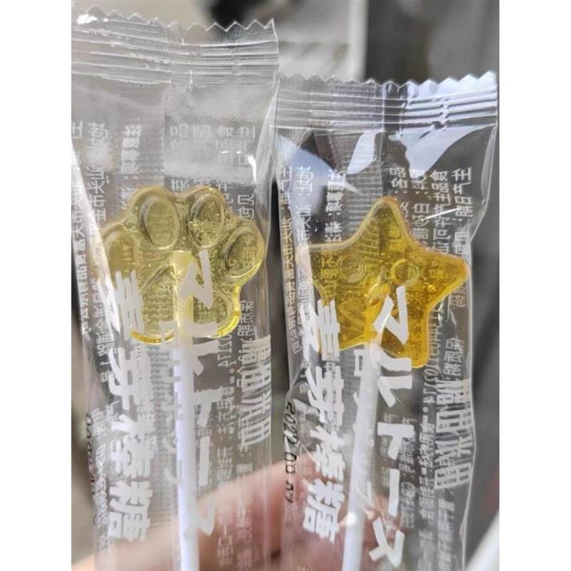 新货促销新货麦芽糖袋装多种形状棒棒糖零脂肪硬糖儿童健