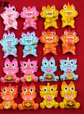 多彩云南吉祥瓦猫冰箱贴旅游纪念公关礼品创意装饰厂家直销