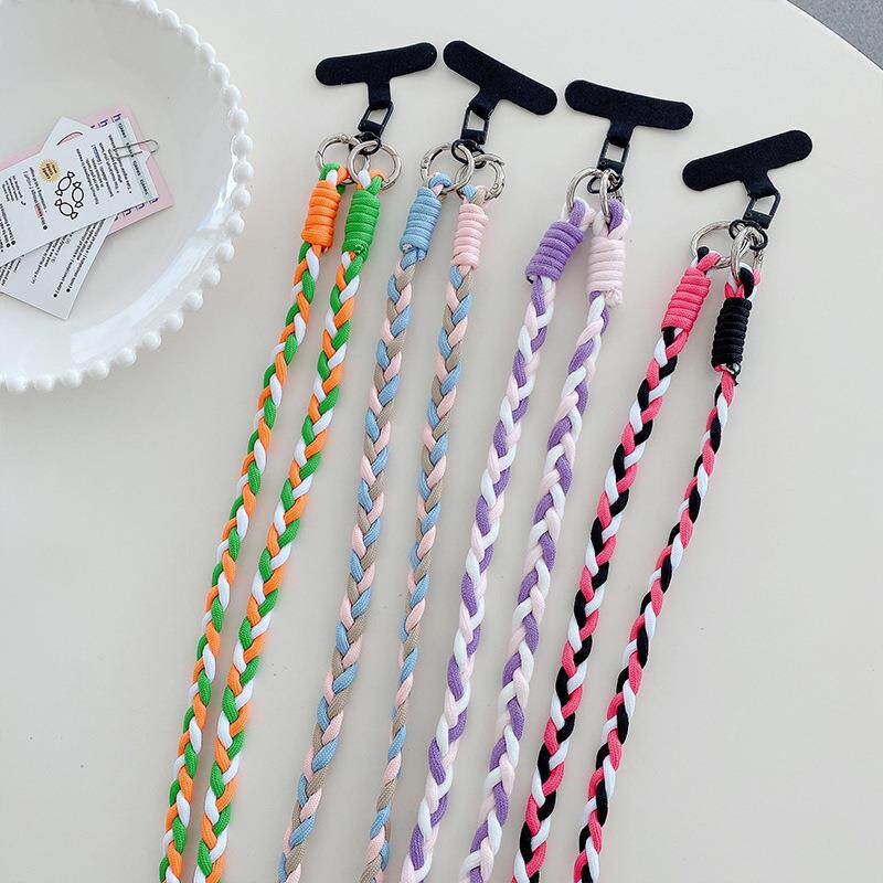 手机绳 斜挎可背挂脖卡片相机绳防丢失挂绳编织带背带手机挂绳