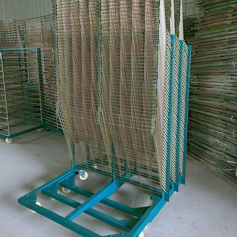 丝印千层架50层干燥架网铁架收纳架25层加重型置物车进烤箱烘干架