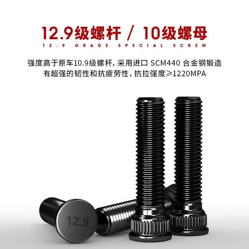 长城风骏5改装T6锻造法兰盘 专用轮毂轮距提升稳定性加宽垫片法兰