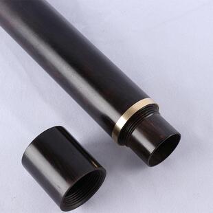 黑檀木加大50克装线香筒实木沉香线香桶檀香储香管家用存香盒