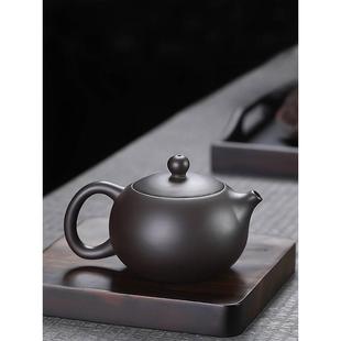 紫砂西施壶原矿泥功夫茶壶大容量纯色茶具泡茶器陶瓷家用茶道中式