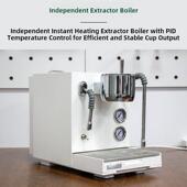 柏翠PE3900三锅炉全半自动家用咖啡机商用浓缩意式 一体打奶泡机