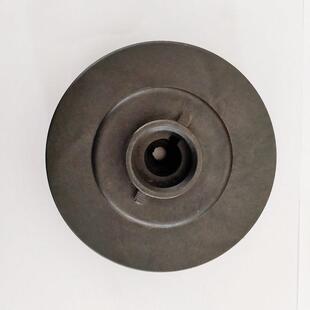 PP立式液下泵叶轮耐腐蚀槽外化工泵配件塑料耐酸碱槽内排污泵头