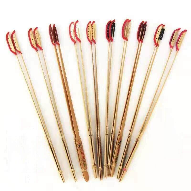 衡乐琴竹 正反敲牛角琴竹考级琴竹扬琴键子牛骨琴竹定制贝雕琴竹