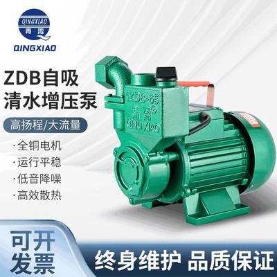 青霄自吸泵1ZDB-35/45/65 家用水井抽水机330W/550W/750W清水泵