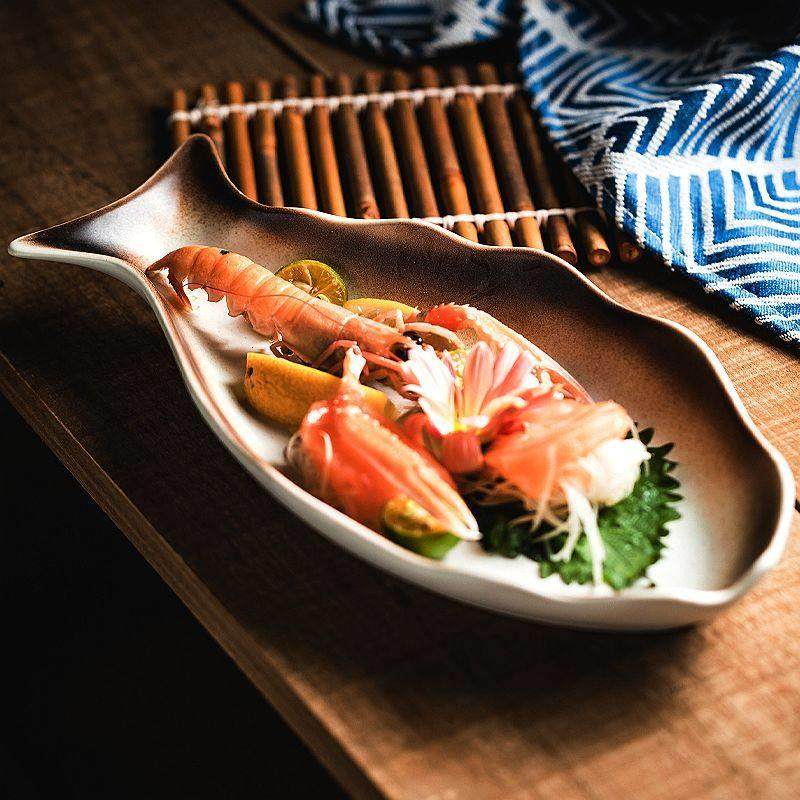 12寸鱼形高级装鱼盘蒸鱼专用盘子大号蒸鱼盘家用2025新款陶瓷餐具,餐饮具,盘,淘宝优惠券,粉丝福利购,淘宝优惠卷