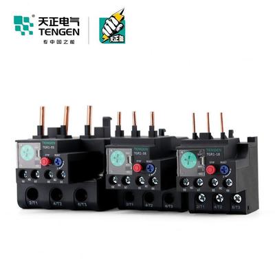 天正TENGEN热继电器TGR1-18/38/95A热过载保护器三相380V电机温度
