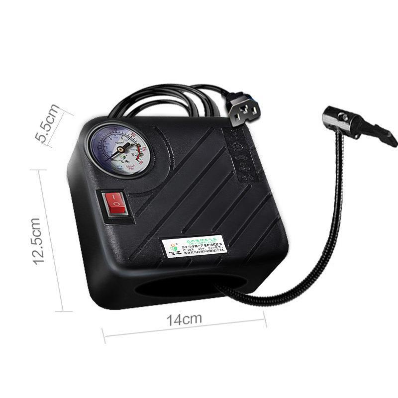 电动车充气泵12v48v60v64v72v84v96v通用直流打气泵三轮车打气筒