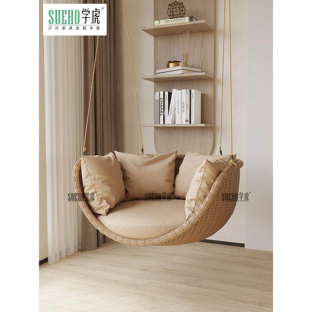 户外秋千吊篮吊椅室内阳台休闲编藤座椅露台藤椅单人室内北欧摇椅,住宅家具,户外秋千,淘宝优惠券,粉丝福利购,淘宝优惠卷