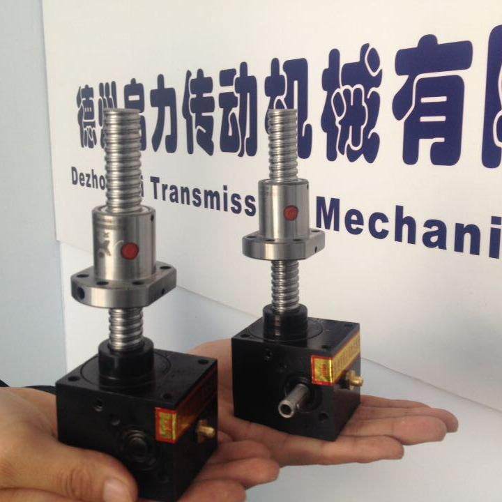 CS小型铝合金蜗轮丝杆升降机滚珠丝杠升降机同步升降平台厂家优惠