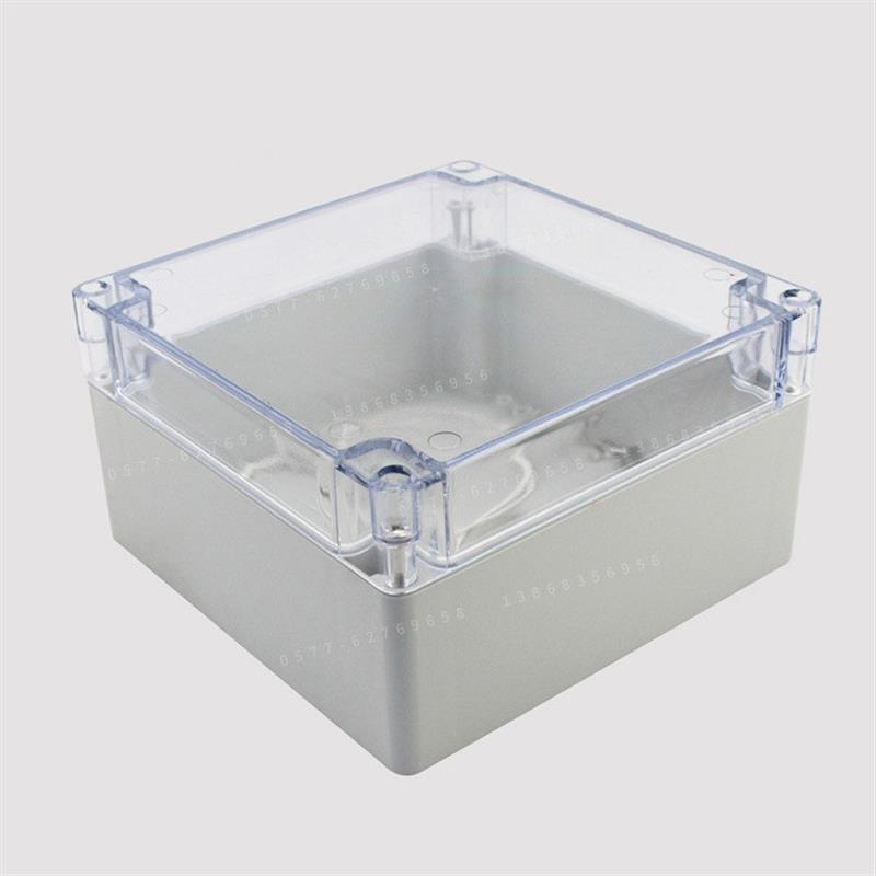 F5T 电源塑料外壳 防水接线盒 透明塑料盒 室外防水盒160*160*90