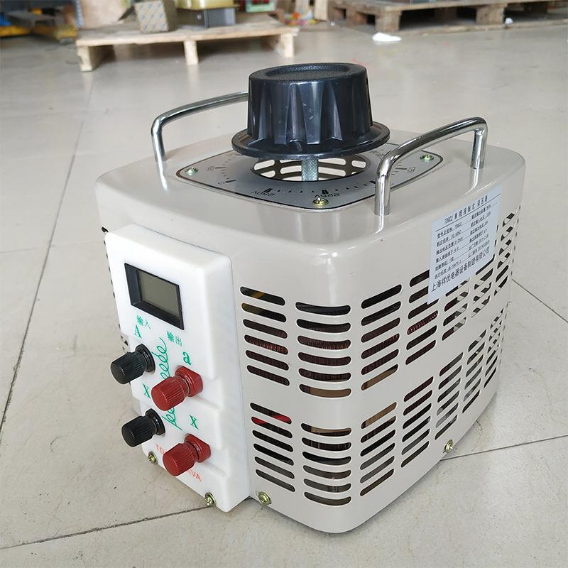 液晶调压器2000W单相0-400V可调TDGC2 2Kva实验老化测试专用