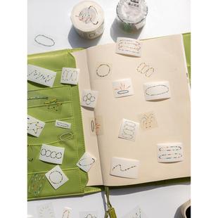 别管胶带 素 圈圈圆圆和纸PET手帐拼贴搭配符号重点标题彩色背景元