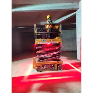 叉车安全范围一字直线LED警示灯轮廓限位区域灯LED边界示宽红光