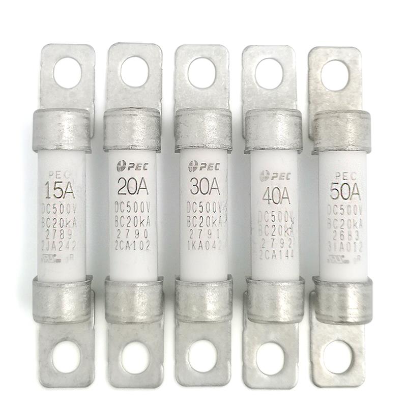 全新进口EVFC15/20/30/40/50A精工PEC新能源汽车用500V高压保险丝