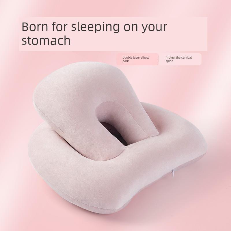 日本Muja办公室午睡神器睡眠枕，腹部睡眠枕，腹部睡眠枕，腰枕，