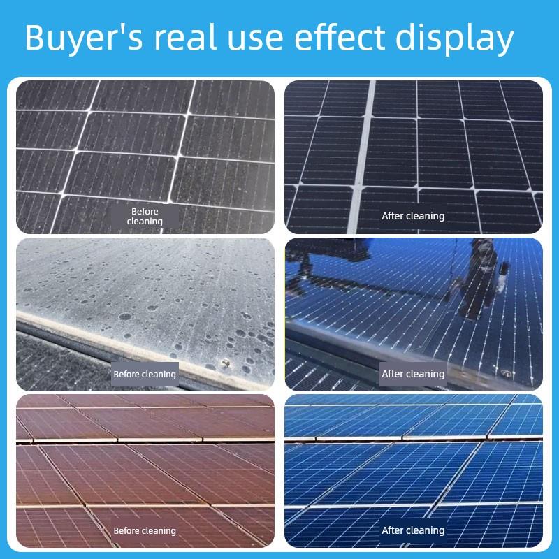 太阳能光伏板清洁剂发电板组件表面污垢除锈斑玻璃幕墙水印去除剂
