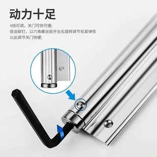 闭门器自动关门回弹闭合器防撞神器推拉门木门简易家用缓冲关门器