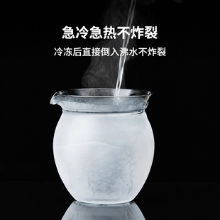 双层玻璃盖碗高档泡茶杯大号不烫手三才单个手抓茶碗功夫茶具套装