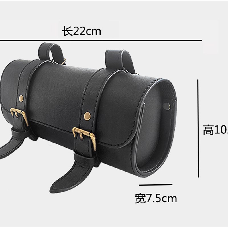 摩托车边包小牛电动车CM300幼师挂物包奔达金吉拉灰石车头包防水