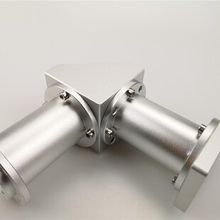 激光打标机朝前打9i0度折转振镜脖子朝右打朝左打打标25mm镜孔偏