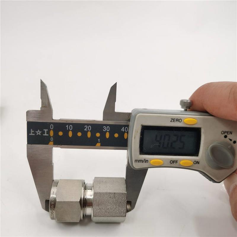 316不锈钢卡套接头71-12mm 40-11mm19mm实物实拍