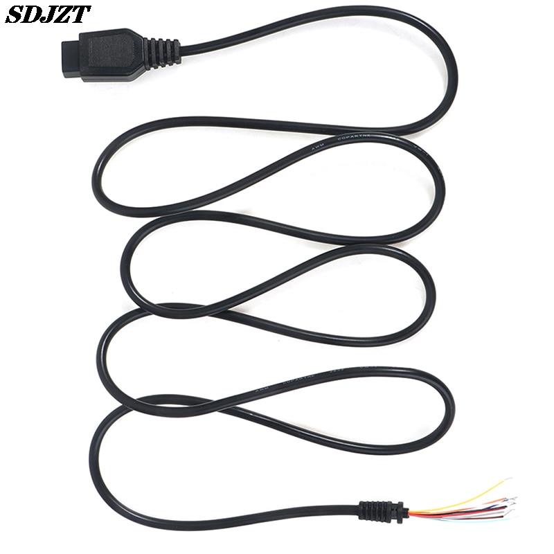 1PC 9 Pin 1.5M Extension Cable For Sega Genesis 2 For MD2