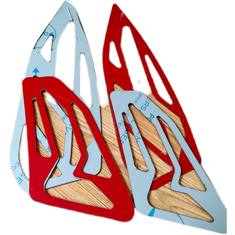 适用升仕ZT310T-M踏板摩托车无损改装配件不锈钢脚踏板防滑装饰罩