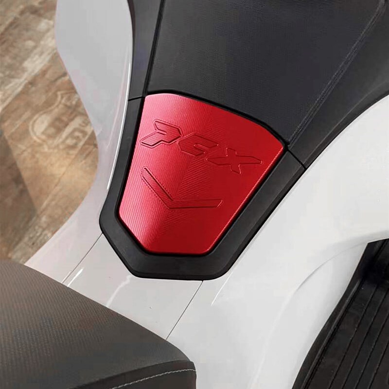 适用本田PCX160 21-22年pcx125汽油箱外盖 铝合金装饰盖改装配件