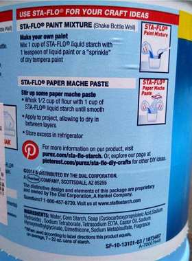 1.89L美国普雷克斯浓缩烫衣浆墙布浆 STAFLO Liquid Starch