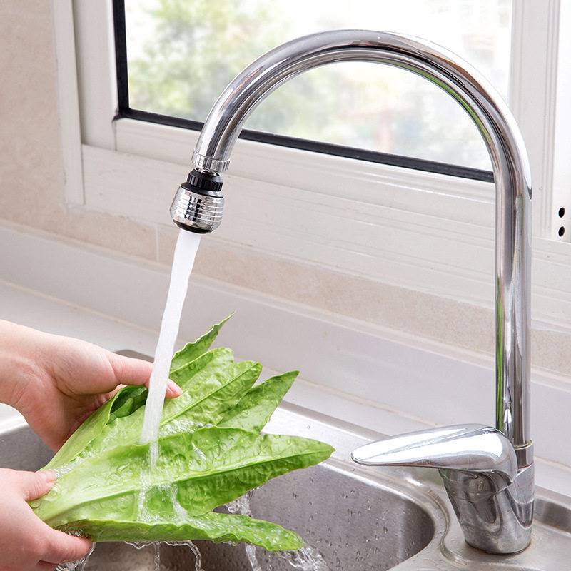 Faucet antisplash he extender kitchen water saver univers