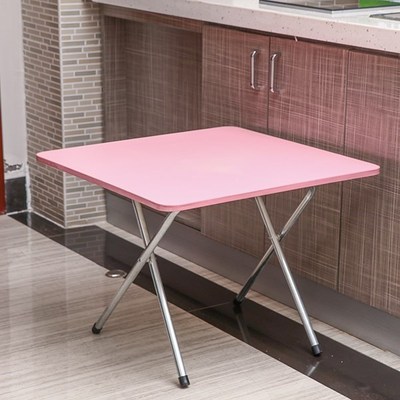 多功能折叠吃饭小饭桌简易正方形方桌可吃饭桌子木头家用餐桌