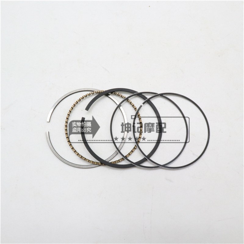 适用铃木丽彩睿彩QS125T-2/2A/2B/4踏板摩托车套缸中缸气缸活塞环