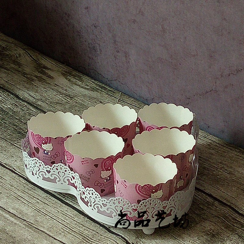 欧式杯子蛋糕盘子 心形婚庆布丁托盘 铁艺生日宴会甜品台点心平盘
