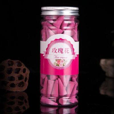 Cone Incense Bottle Package about 120cones Natural Reflux