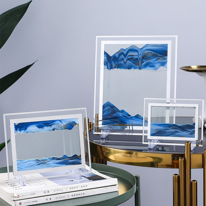 Moving Sand Art Picture 3D Deep Sea Sandscape in Motion Quic