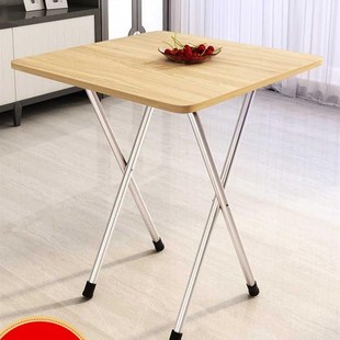 小桌子实用简易x100宿舍可折叠方桌子伸缩休闲桌高度宽50正方桌窄